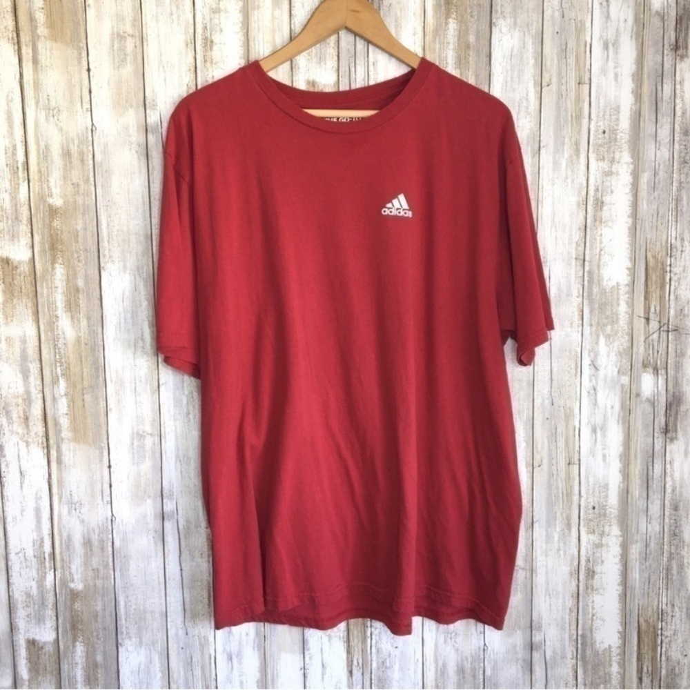 Adidas Red Go To Tee